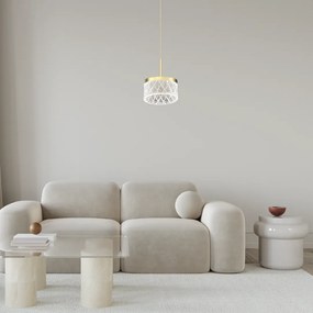 Závesné LED svietidlo Elegance, 1x LED 9w, 4000k, g