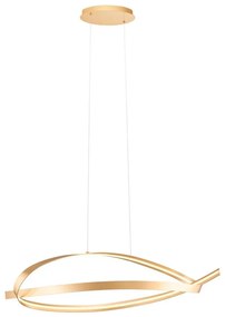 Redo 01-3616 - LED stmievateľný luster na lane IMPULS LED/38W/230V zlatý