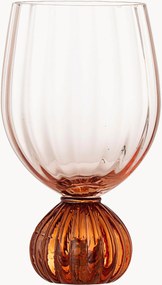 Ručne fúkaný pohár na víno Taurin