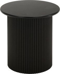 XXXLutz PRÍRUČNÝ STOLÍK, čierna, kompozitné drevo, 40/40/41 cm Xora - Online Only obývacie izby - 008443019001