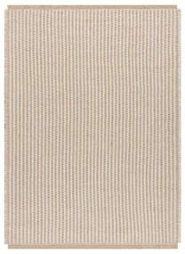 Koberec JUTE 3650 so strapcami krémový / béžový