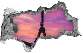 Fototapeta diera na stenu 3D Eiffelova veža v paríži nd-b-74472926