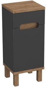 Kúpeľňová skrinka 35 OVO lava mat