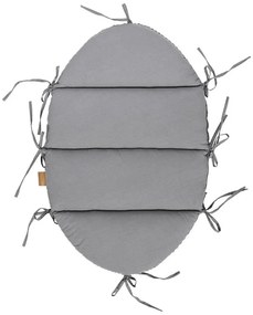 Sivé hniezdočko pre bábätko 47x70 cm – Meowbaby