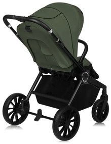 Lionelo - športový kočík MIKA PLUS olivovo zelený