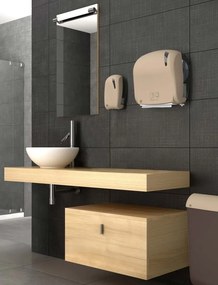 MARPLAST MARPLAST, SKIN dávkovač tekutého mydla 500ml, ABS, piesok, A91201SD