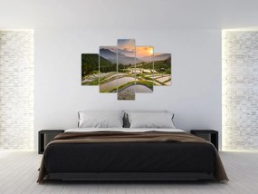 Obraz - Ryžové terasy (150x105 cm)