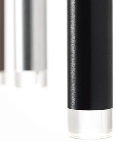 Brilliant - LED stmievateľný luster na lanku CEMBALO LED/32W/230V chróm/čierna/hnedá