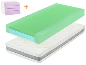 Tropico GUARD AIR HYBRID 24 (so spevnenými bokmi) - ortopedický matrac - AKCIA s vankúšom Antibacterial Gel ako DARČEK 160 x 210 cm, snímateľný poťah