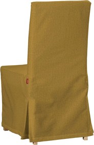 Návlek na stoličku Henriksdal (dlhý) farba produktu žltá látka zapletaná