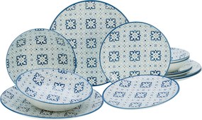 XXXLutz JEDÁLENSKÝ SERVIS Yara Blau 12-dielne Creatable - Online Only bytové doplnky - 007768060202