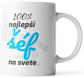 Sablio Hrnek 100% nejlepší šéf na světě - 890 ml - XXL
