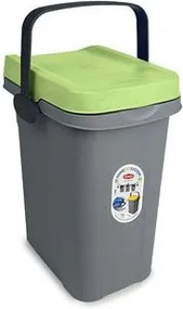 STEFANPLAST Odpadkový kôš Home Eco System 7 l, zelený