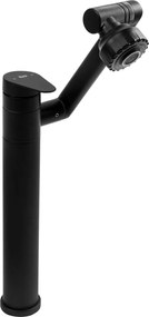 Rea Paco, vysoká umývadlová batéria h-310, čierna matná, REA-B0536