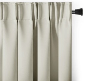 Krémový zatemňovací termo záves 140x245 cm Pleat – Restilo