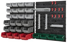 PARKSIDE® 100361846 Úložný nástenný organizér, 43-dielna súprava