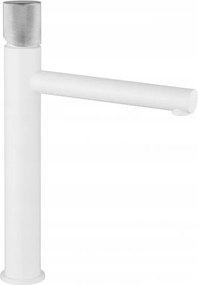 Mexen ELBA One - VYSOKÁ BATERIA UMYVADLOVÁ, Biela/Chróm, 74111-22