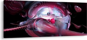 Obraz - Abstrakcie, vesmírne červy (120x50 cm)