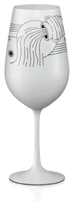 Crystalex pohár Zverokruhy Vodnár biela 550 ml