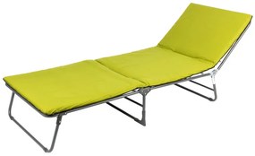 FLORABEST® Ležadlo s polohovateľným operadlom, zelené (100321956)