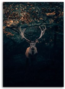 Gario Obraz na plátne Jeleň v kríkoch Rozmery: 70 x 100 cm