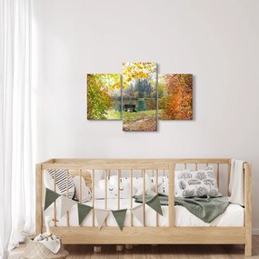 Obraz rybníka (90x60 cm)