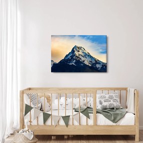 Obraz zasnežených hôr, Nepál (90x60 cm)