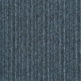 Balta, Kobercový štvorec Sonar Lines 4583 modrozelený 50 x 50 cm, chodba / predsieň
