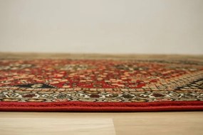 Koberec Afgan E788A červený / čierny