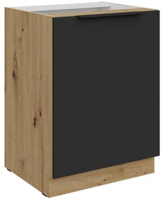 Kuchynská skrinka Aria-Bl/Ar Anti Fingerprint 60d 1f Bb