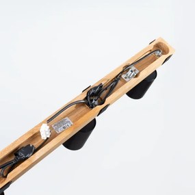 Sollux SL.1346 - Bodové svietidlo FAGER 4xGU10/10W/230V čierna