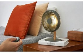 Zelená stolová lampa s ventilátorom na diaľkové ovládanie (výška 26 cm) Beyond – Gingko