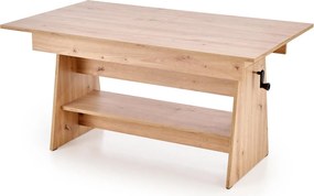 Rozkládací konferenční stolek Erika dub artisan