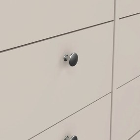 Sivobéžová komoda 159x80x38 cm Madrid – Tvilum