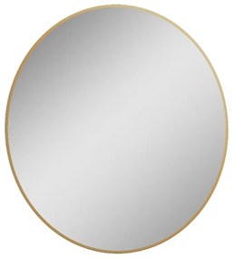 Lotosan SAND Round zrkadlo s LED podsvietením ? 80 cm ? 80 cm zlatá LN8128