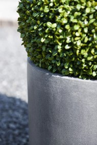 Umelá rastlina BUX, priemer 48 cm, plast, zelená