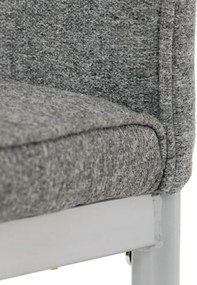 Jedálenská stolička sivá DCL-379 GREY2