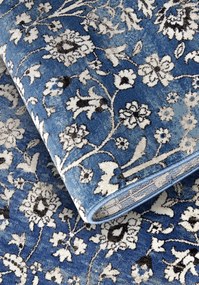 Villeroy & Boch, Behúň Villeroy & Boch 106119 Blue, Cream, 80x240, modrá, obývacia izba