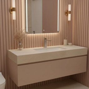 Rea Arlo, umývadlová batéria h-170, brúsená oceľ, REA-B4589