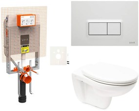 Závesný wc set na zamurovanie VitrA Normus SIKOVZNOR54600