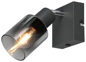 Antracitové bodové svietidlo ø 7 cm Cadiz – Trio