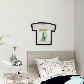 Čierny plastový rámček na stenu 50x54,5 cm T-Frame – Umbra