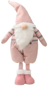 Dekoratívny trpaslík GNOME 90 cm, ružový