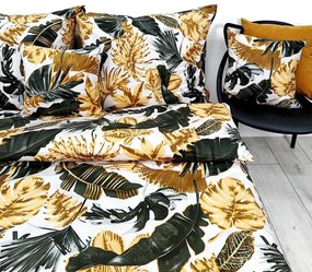 Posteľná obliečka Jungle GREY 200x220/2x 70x90 cm