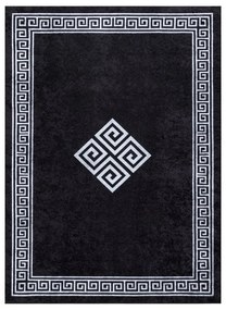 Kusový koberec Astre čiernobielý 120x170cm
