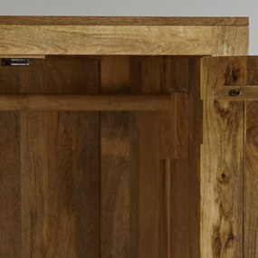 furniture-nabytek.cz - Luxusná šatníková skriňa 120x200x60 z dreva mango