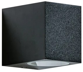 Azzardo AZ4267 - Vonkajšie nástenné svietidlo RIMINI 1xGU10/35W/230V IP54 hranatý