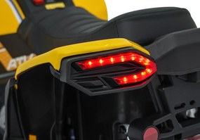 Ramiz Rýchle koleso Quad Vehicle Žltá