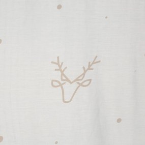 VIANOČNÉ SATÉNOVÉ OBLIEČKY BOSQUE 160X200 CM, 2 KS 70X80 CM VZOROVANÉ