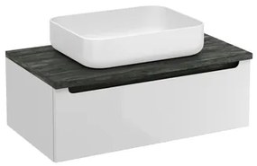 Kúpeľňová skrinka pod umývadlo Naturel Stilla 80x30x45 cm biela STILLAD08005DC, 1 ks